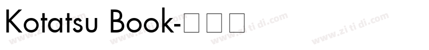 Kotatsu Book字体转换